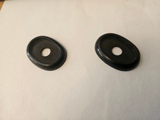 FORD CAPRI ESCORT  BLACK  DOOR PULL TRIM SPACER  PAIR (2)