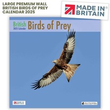 Calendar 2025 Birds Of Prey UK