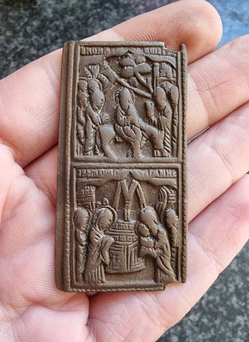 Russian orthodox bronze icon - russian,