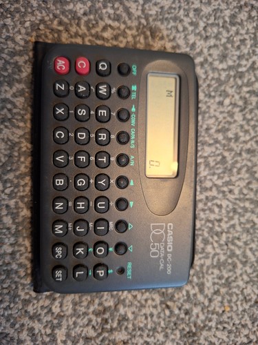 90s working casio data - 90s,