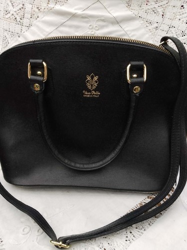 Italian vera pelle black - vera,