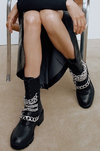 Zara flat ankle - zara, boots