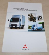 Mitsubishi Fuso Canter Eco Hybrid Trucks Sales Brochure Prospekt RU