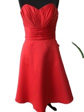 Linzi Jay Red Satin Bandeau