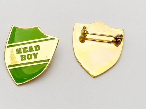 Head boy shield - shield, enamel