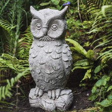 Large and Detail Owl Garden