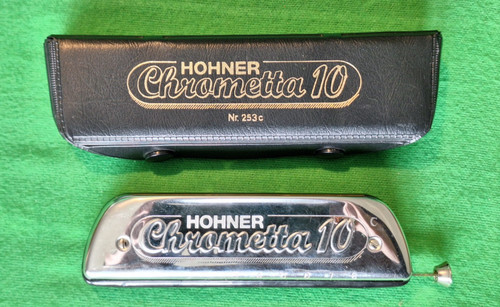 Hohner chrometta harmonica - hohner,