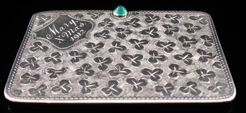 Antique sterling silver double - antique,