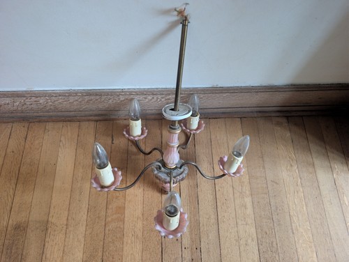 1960s glass and brass arm - 1960s, 5