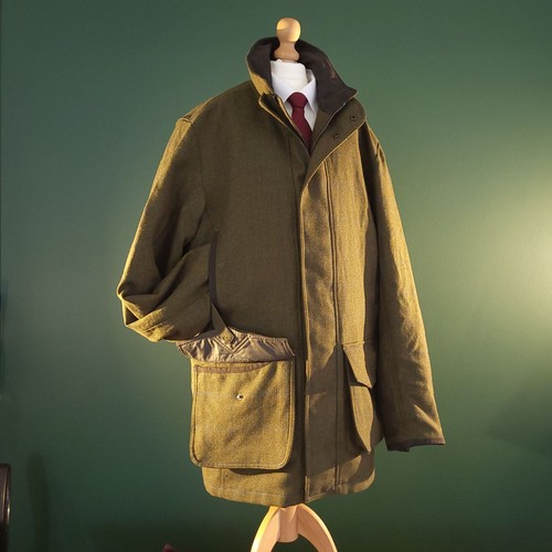 Musto lovat tweed jacket - tweed, mens