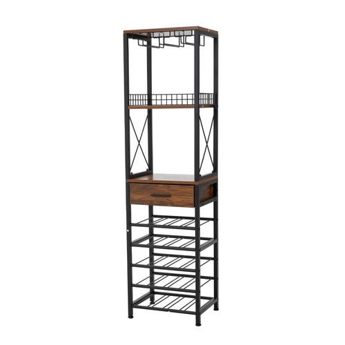 Industrial wine rack - industrial,