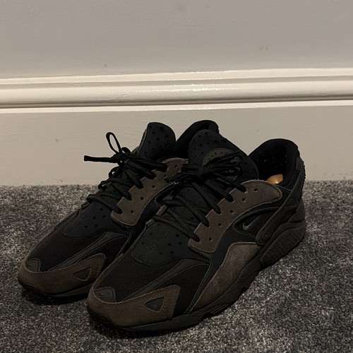 Nike black grey huarache - nike, black/grey