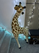 Melissa & Doug Giraffe Stuffed Animal Large Soft Plush Toy, Giant Standing, 4ft.