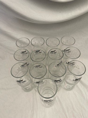 Carling pint glasses 13 - carling,