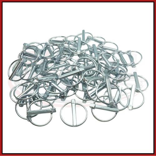 100 lynch pins 8mm - lynch, dia.