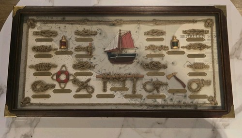 Vintage marine nautical knots - vintage,