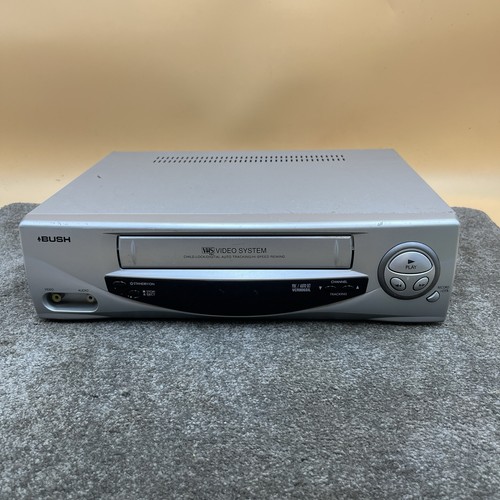 Bush vcr906sil vcr vhs - bush, video
