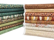 Makower Golden Fabric Cotton