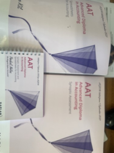 Kaplan aat level accounting - level, 3