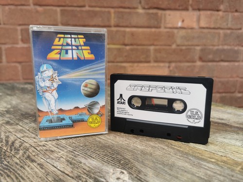 Vintage atari 64k drop zone - atari,