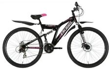 Boss Stealth  Mountain Bike 26 Inch Wheels 18 Speed Black and Pink
