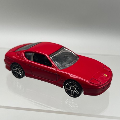 Hot wheels ferrari 456m red - wheels,