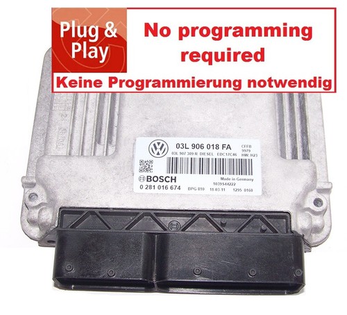 Control unit tiguan 2 0l - control, 2.0l