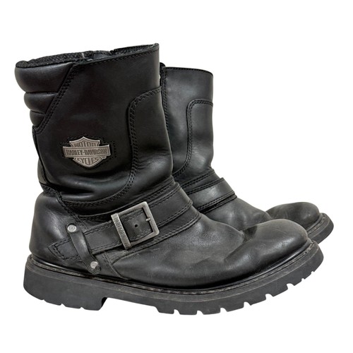 Harley davidson black leather - black,