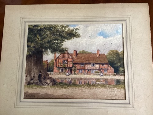 1952 original watercolour old - 1952,