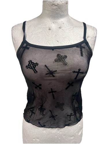 Vintage gothic cropped fitted - gothic,