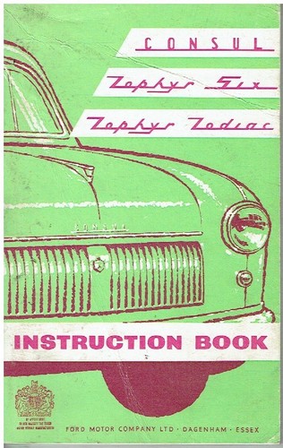 Ford consul mk1 zephyr - ,
