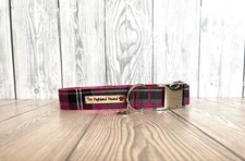 1" Raspberry Tartan Soft