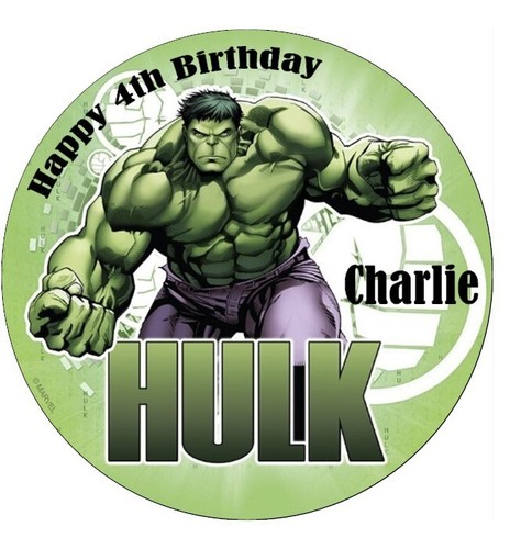 Marvel hulk personalised - hulk,