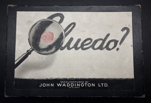 Cluedo 1940 detective game - detective,