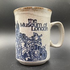 Vintage Dunoon The Museum of London Ceramic Mug Made in Scotland 