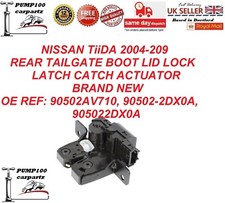 BOOT LOCK FOR NISSAN TIIDA