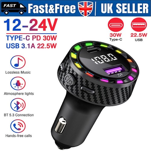 Bluetooth wireless car fm - 5.3,