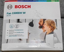 Bosch Bathroom Extractor Fan 1500DH W, 125mm, Humidity Sensor, Clearance Bargain