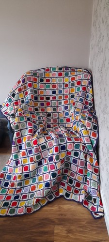 Vintage crochet granny - vintage,