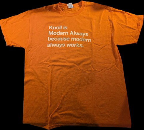 Knoll office furniture shirt - knoll,