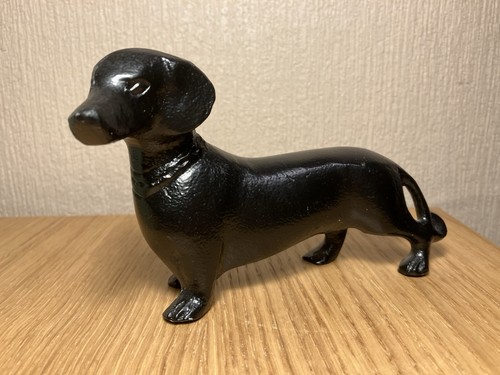 Model dachshund cast - model, aluminium