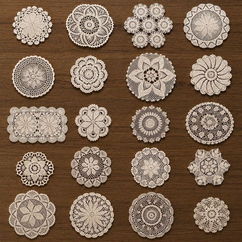 20pc lot 13in vintage hand - 4-13in,