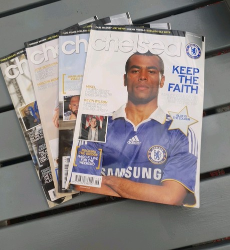 Chelsea official magzines - chelsea, x