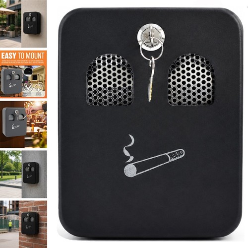 Wall mounted outdoor - wall, ashtray