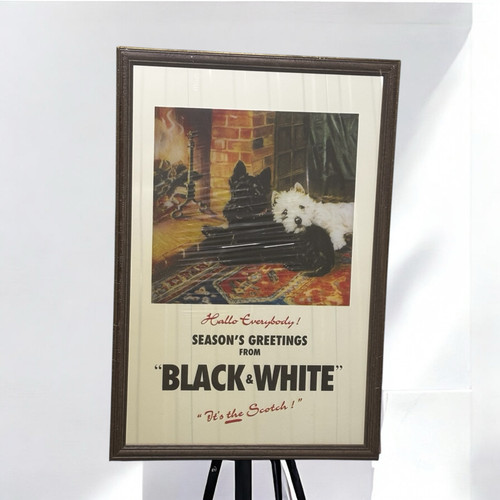 Black and white style - black, wooden