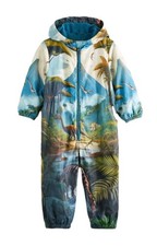 Dinosaur Scene Fleece Lined