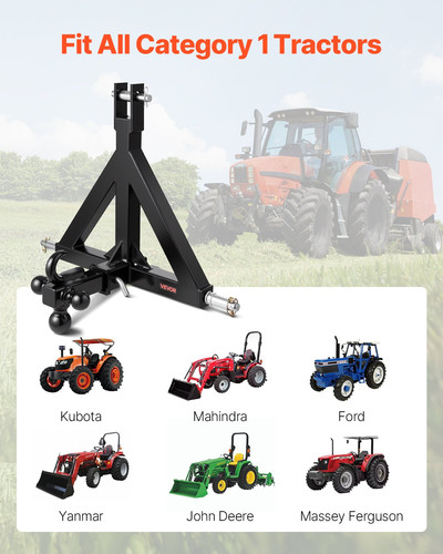 Point trailer hitch - 3, in