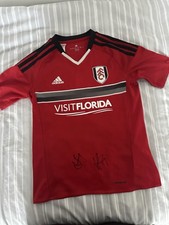 Fulham FC Away Shirt Signed By