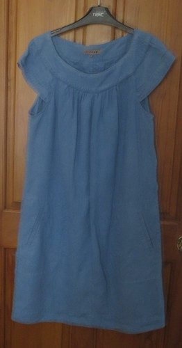 Jigsaw light bue linen - , dress