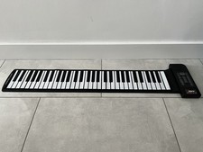 Portable roll-up digital piano 61 keys  USB power supply and battery compatible